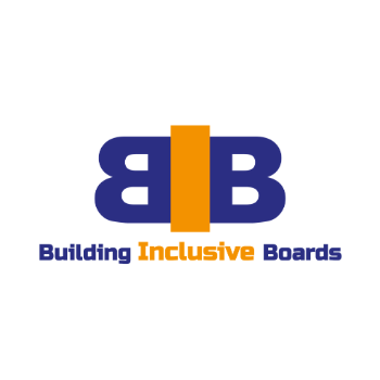 Building Inclusive Boards logo - I AM SQUARED